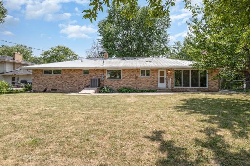 Notice the air conditioner? That and the furnace are brand new. The roof is long lastng steel.