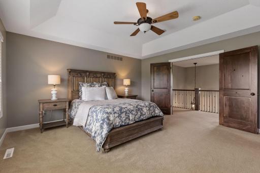 French doors open into this fabulous retreat