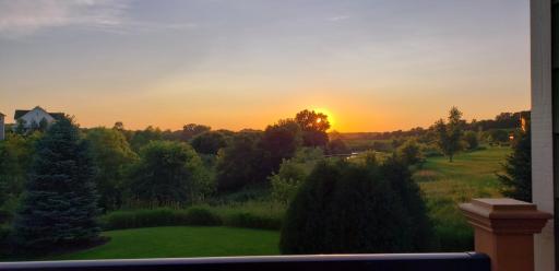 Enjoy a glass of wine while watching this beautiful sunset in your dream backyard!The sunsets are absolutely 10/10 several nights per week.