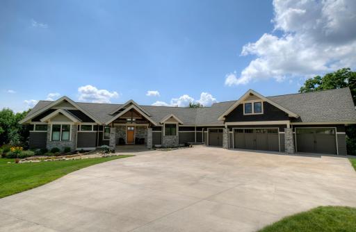 Three-four bedrooms and four baths completed with fine-quality materials.