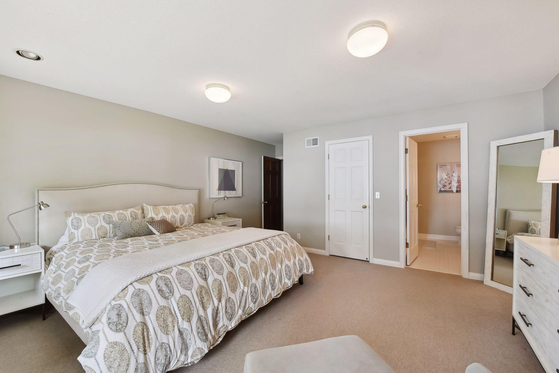 Third bedroom with ensuite bathroom.