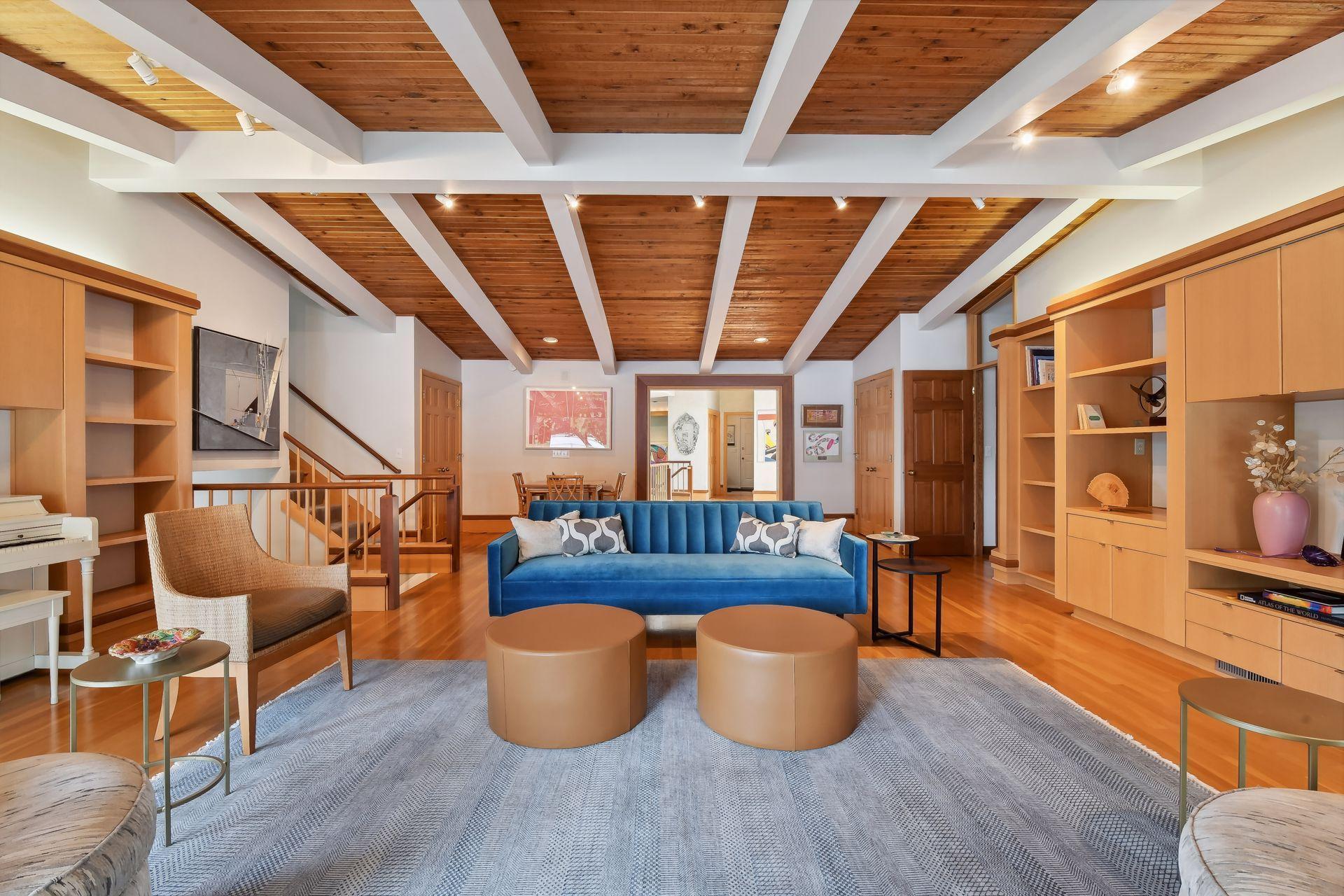 Great spaces for entertaining throughout.