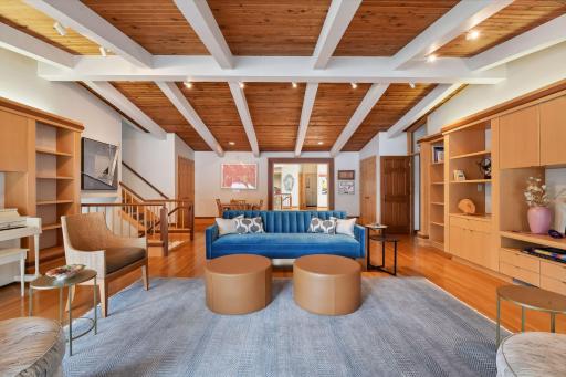 Great spaces for entertaining throughout.
