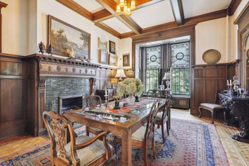 Photo for 495 Summit Avenue, Saint Paul, MN 55102 - Listing #6400517 A few steps away, the formal dining room awaits, a space designed for lavish gatherings