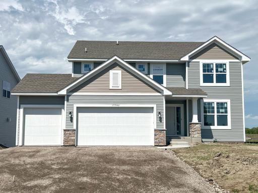 Under Construction Lewis! Ready for move-in this September. Driveway and sod in progress!