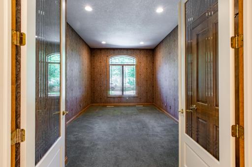 Private study in the owner's wing of the home