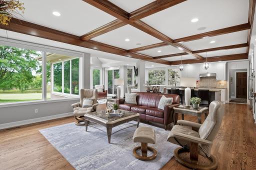 The main level living space is warm and welcoming for all your family gatherings as well as everyday activities.