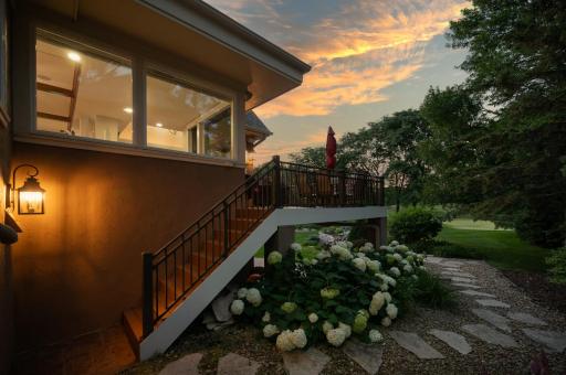 The views in the evening may be more stunning that during the day!