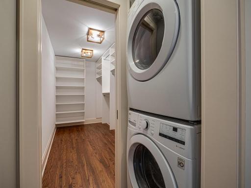 Second story laundry, with additional laundry in the lower level.