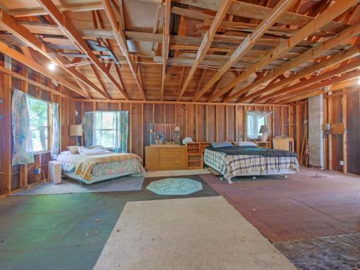 Upper Level Recreation Room or Future Living Area