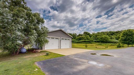 Detached Four Stall Heated Garage