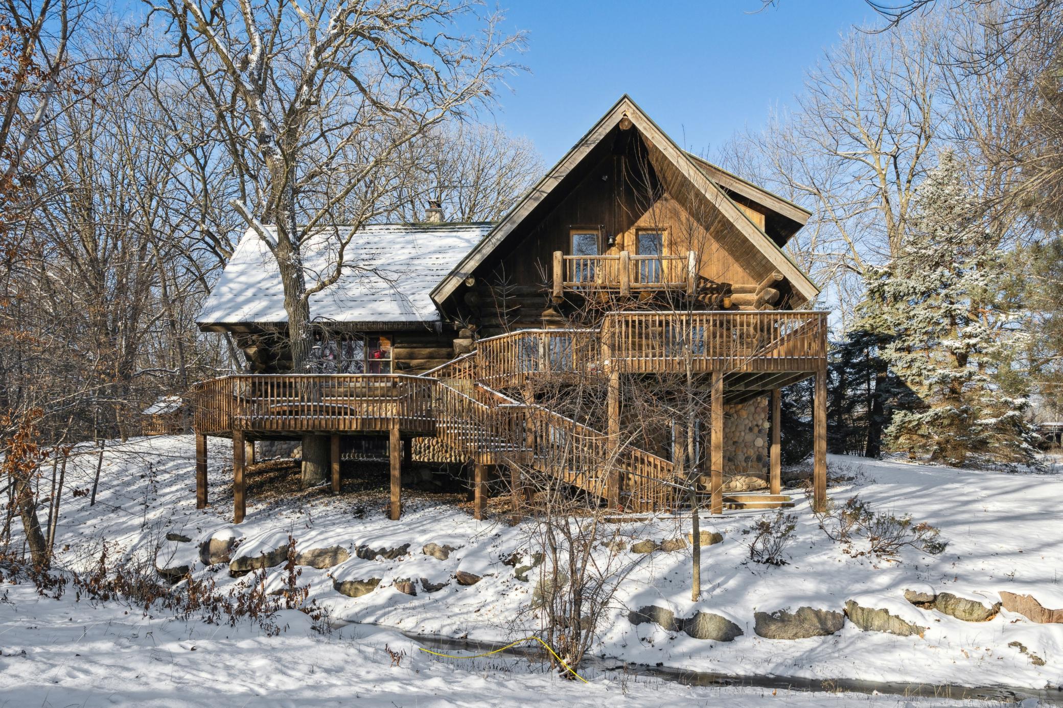 Stunning log cabin