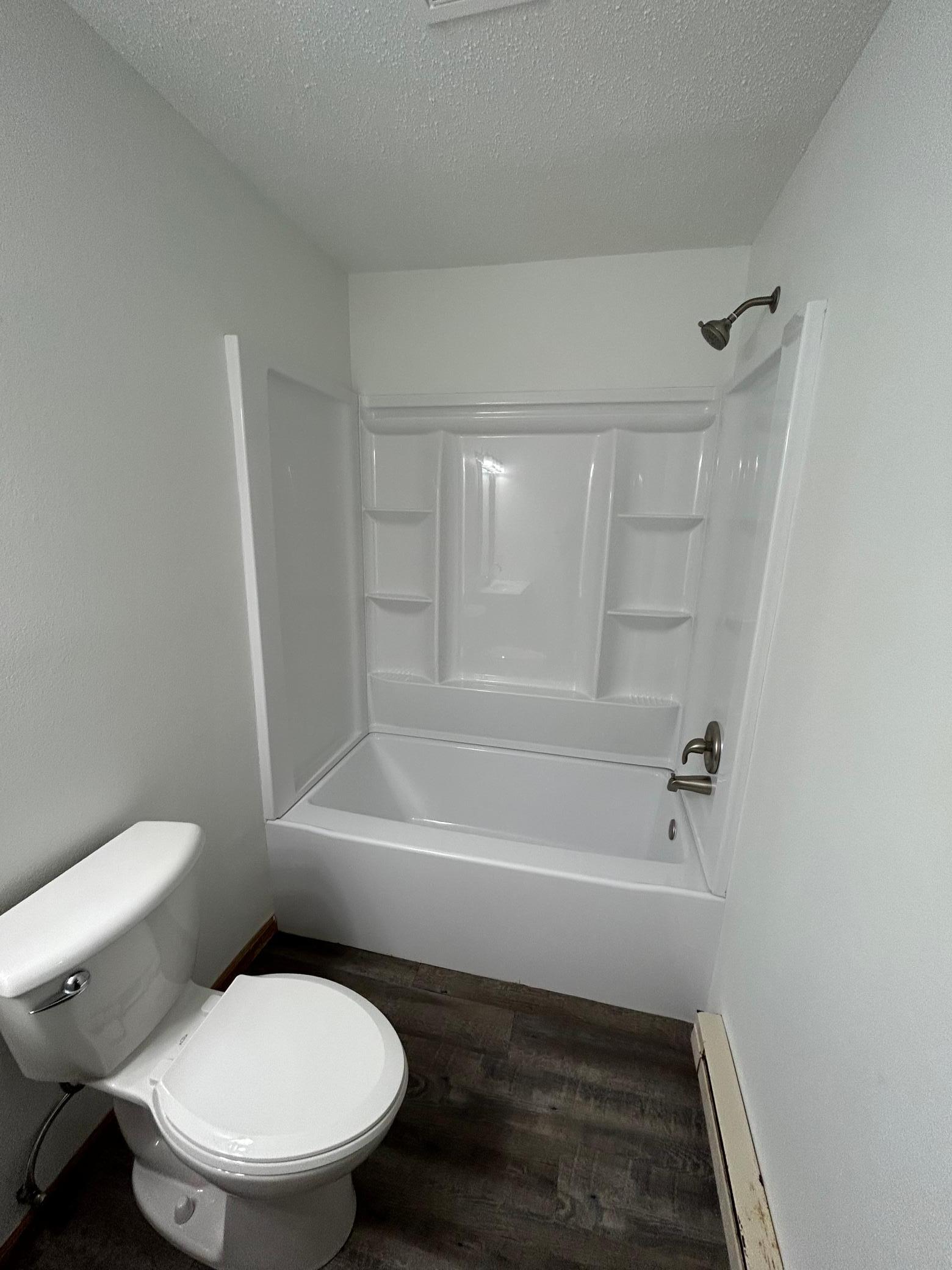 New tub and fixtures!