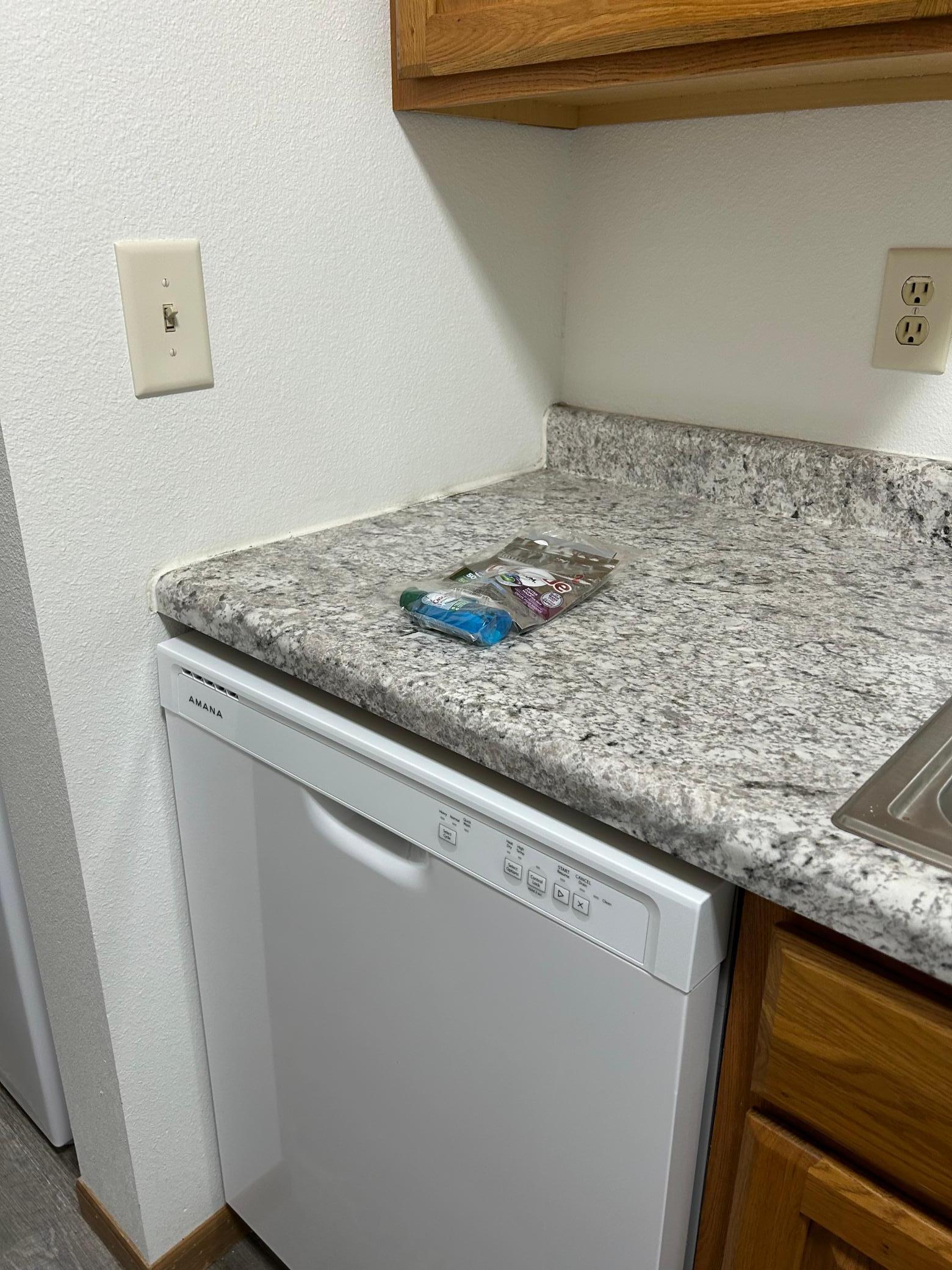 New dishwasher
