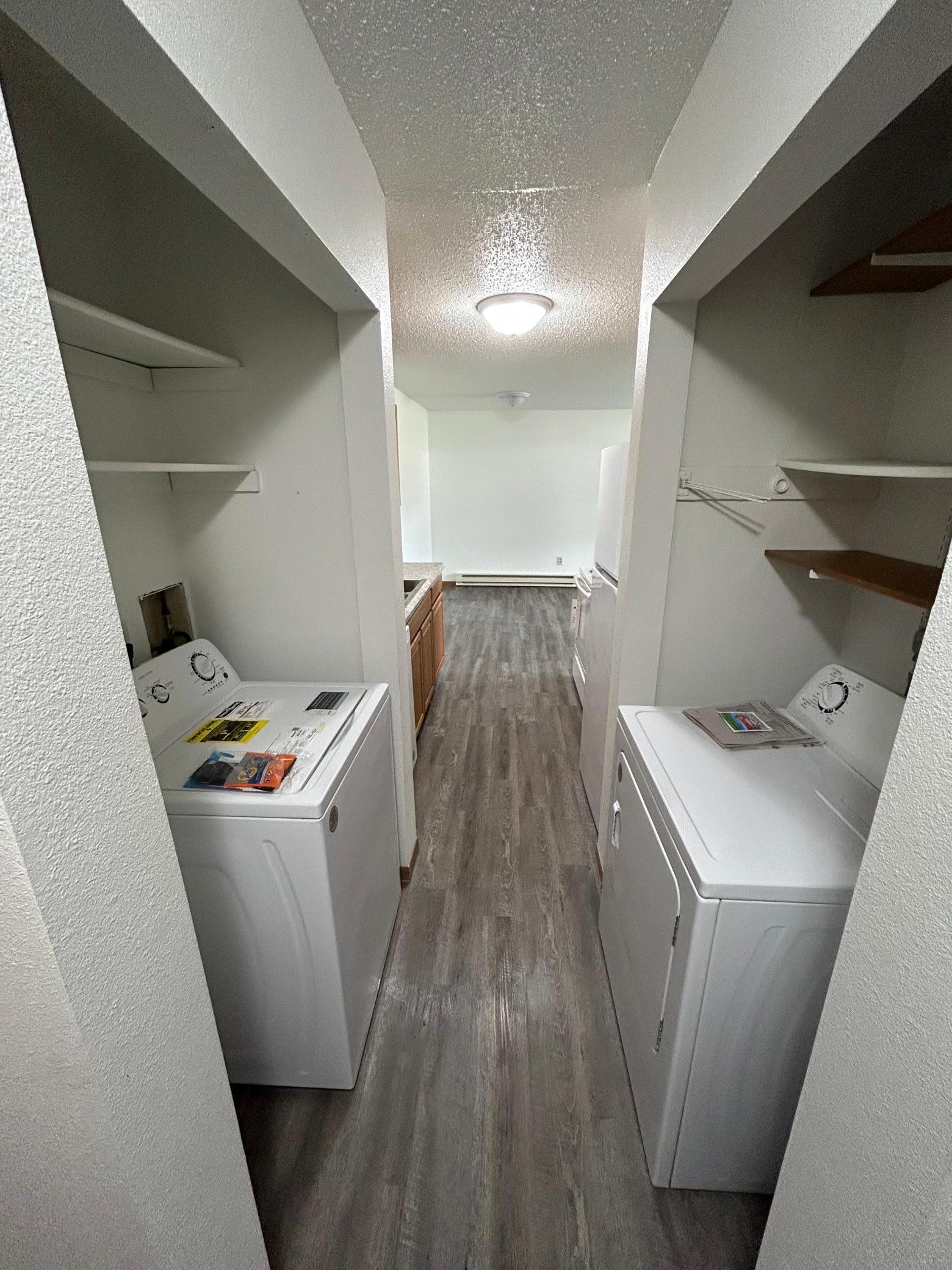 New washer and dryer!