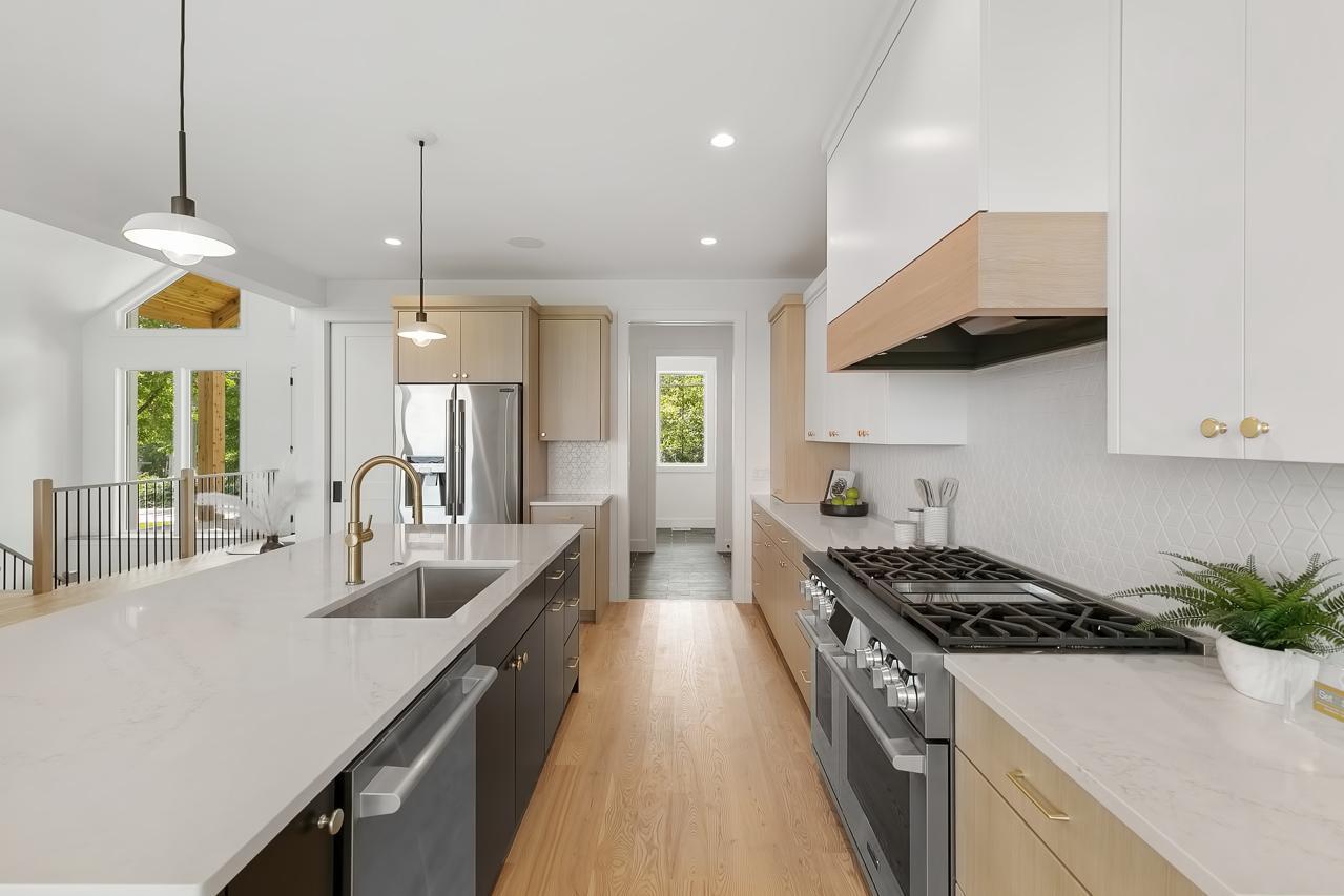 Chef's kitchen with pantry