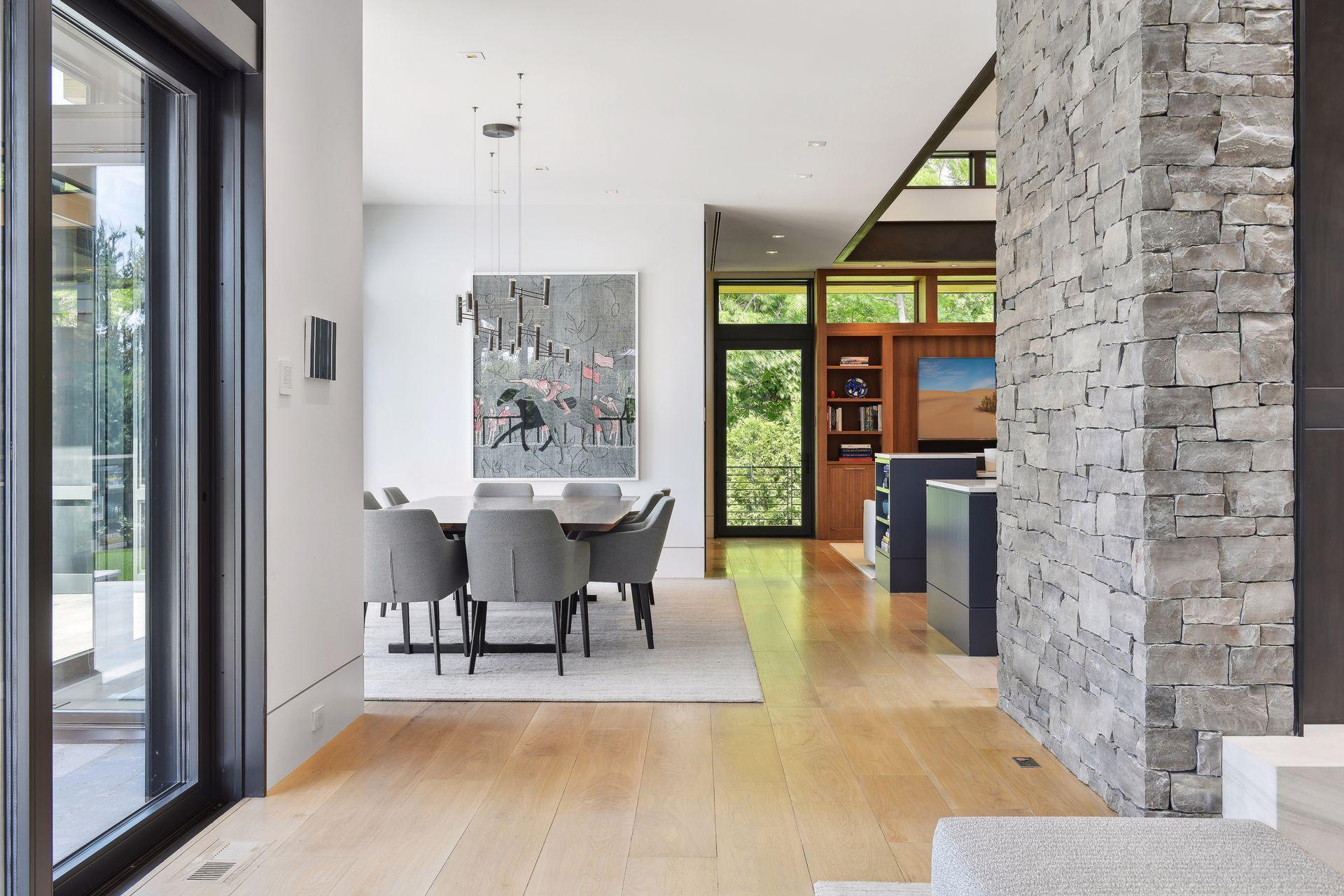 Adjacent dining area