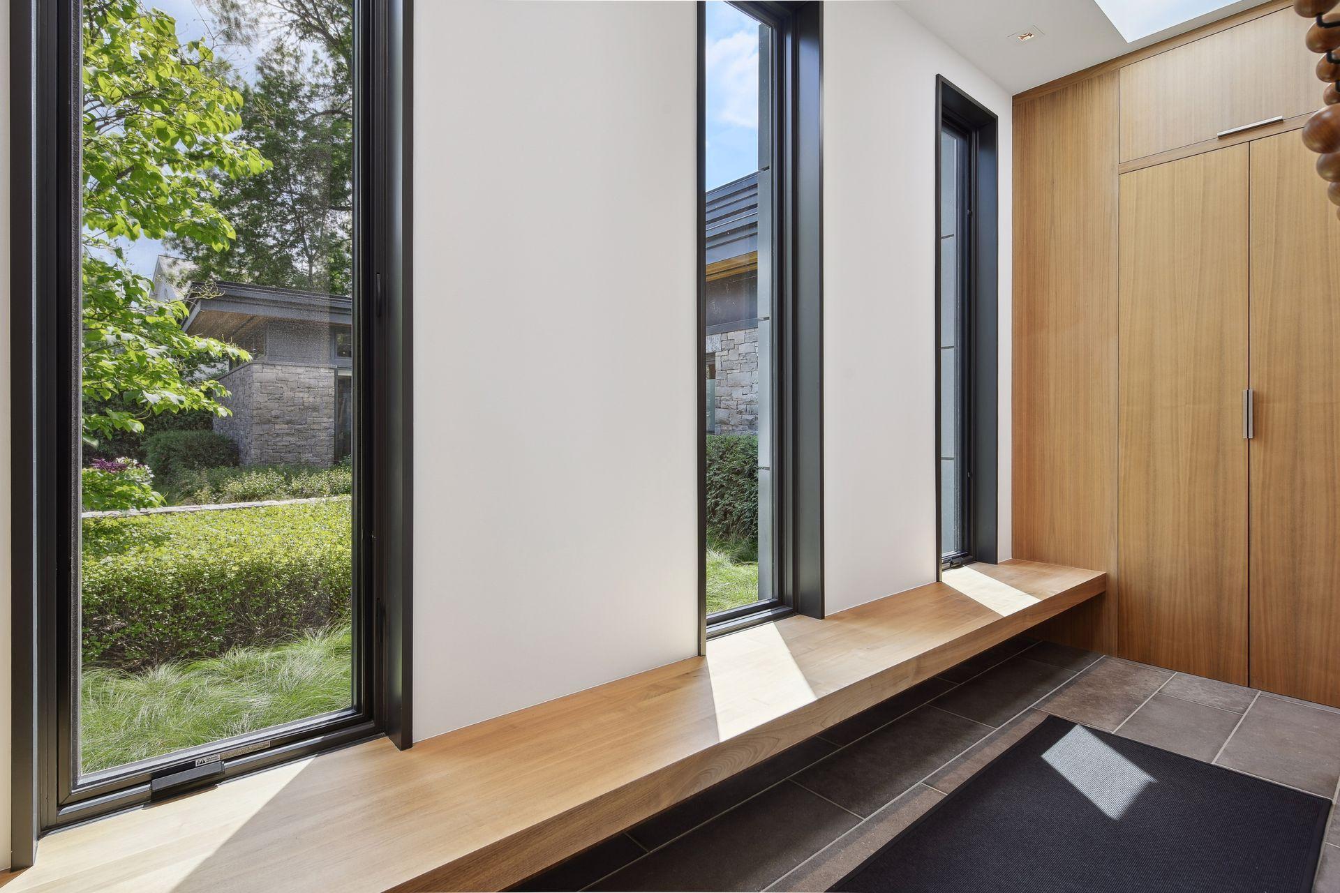 Service entry public storage, separate large owners closet