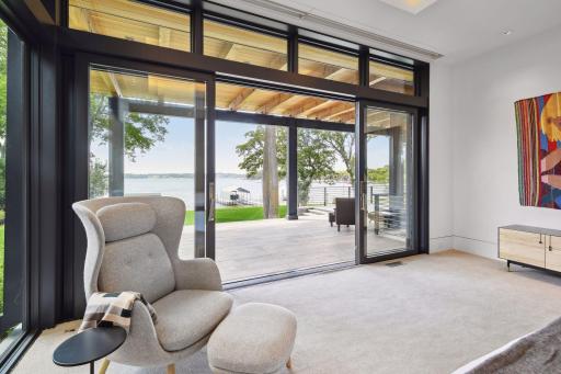 Wake up and enjoy the fresh air and water views