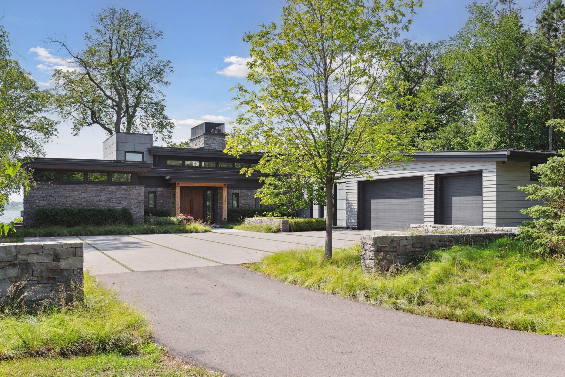 Facade is a perfect blend of natural elements