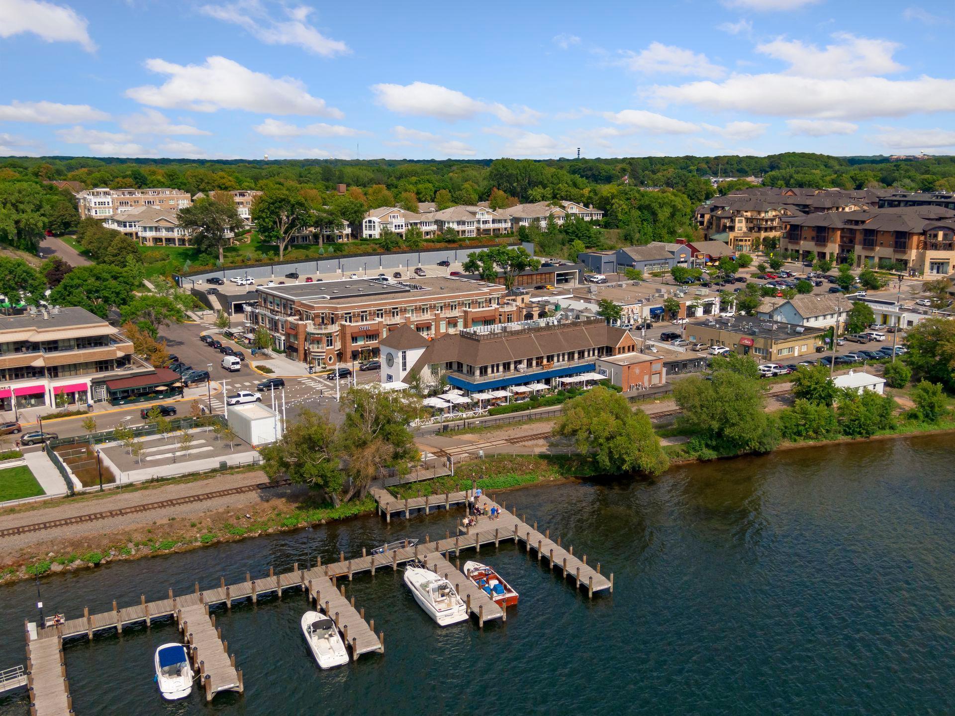 Wayzata, only steps away