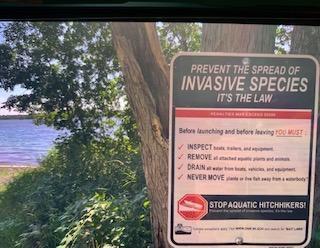 another Clam Lake boat launch.