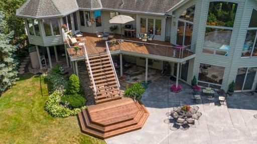 Large Patio off of the Lower Level Family Room