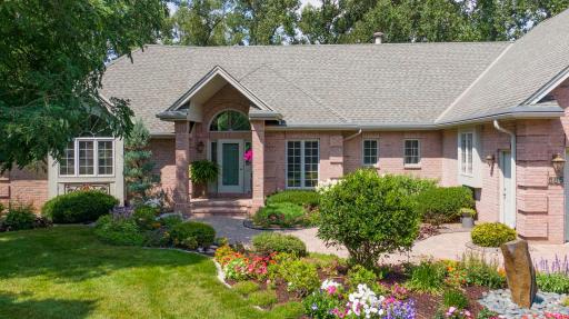 Beautiful Well Cared for Flowers and Landscaping Throughout