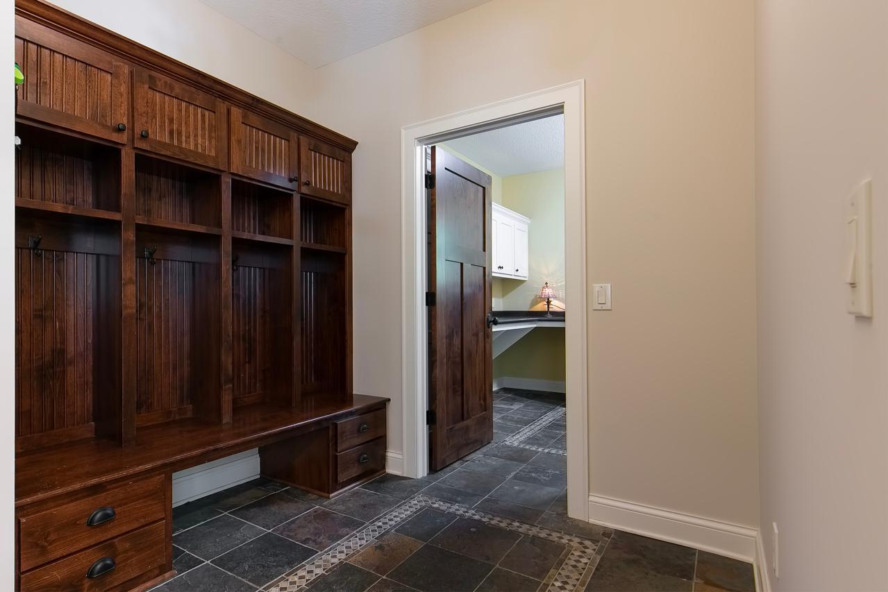 Main floor back hall/ mud room