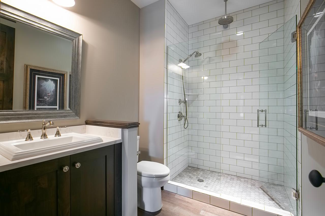 Lower level bathroom/shower