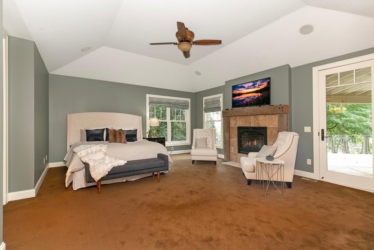 Primary bedroom/fire place