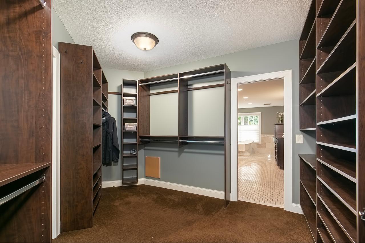 Large primary closet