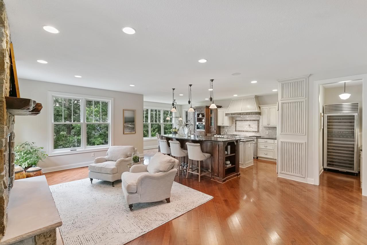 Beautiful views from kitchen