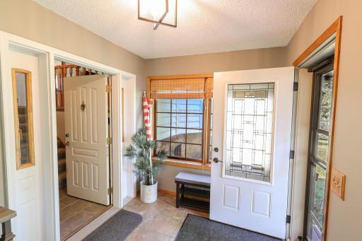 Airlock entry leads into the home