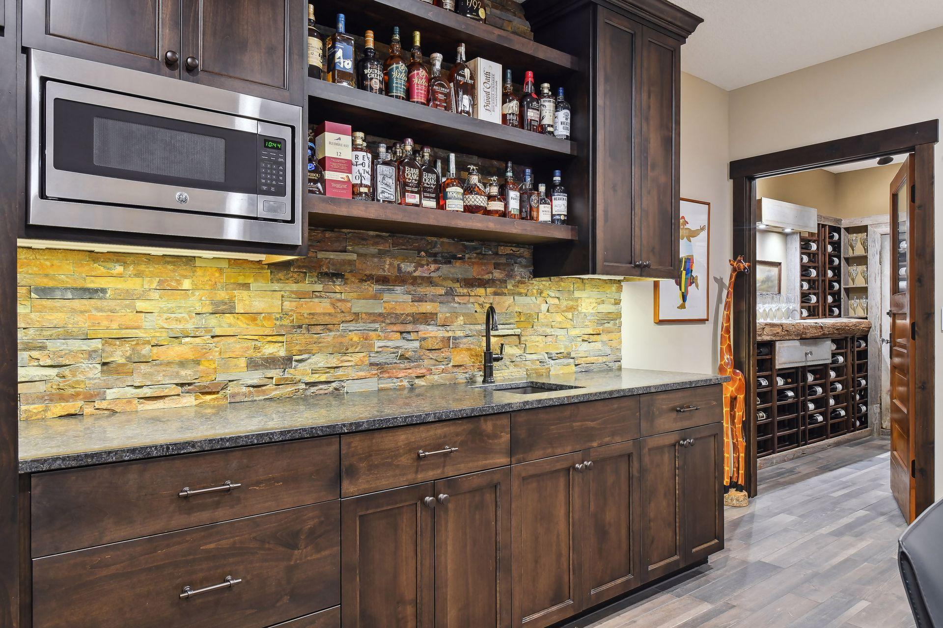 Wet bar!