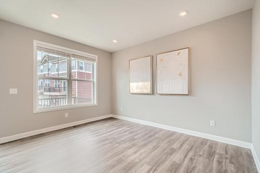 Flexspace- Model home pictured with the same floorplan.