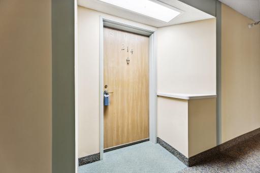 2nd Floor Unit #214 with ledge for decorating!