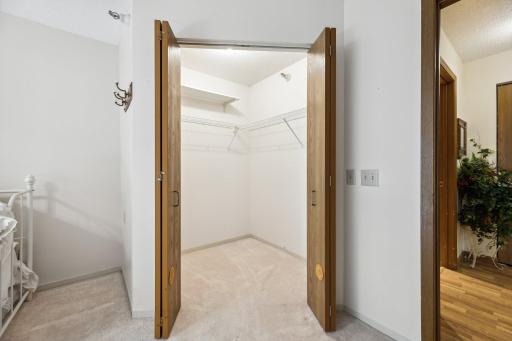 Huge walk-in closet!