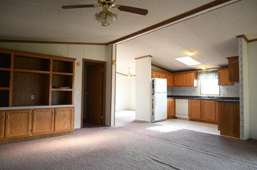 Living room & kitchen
