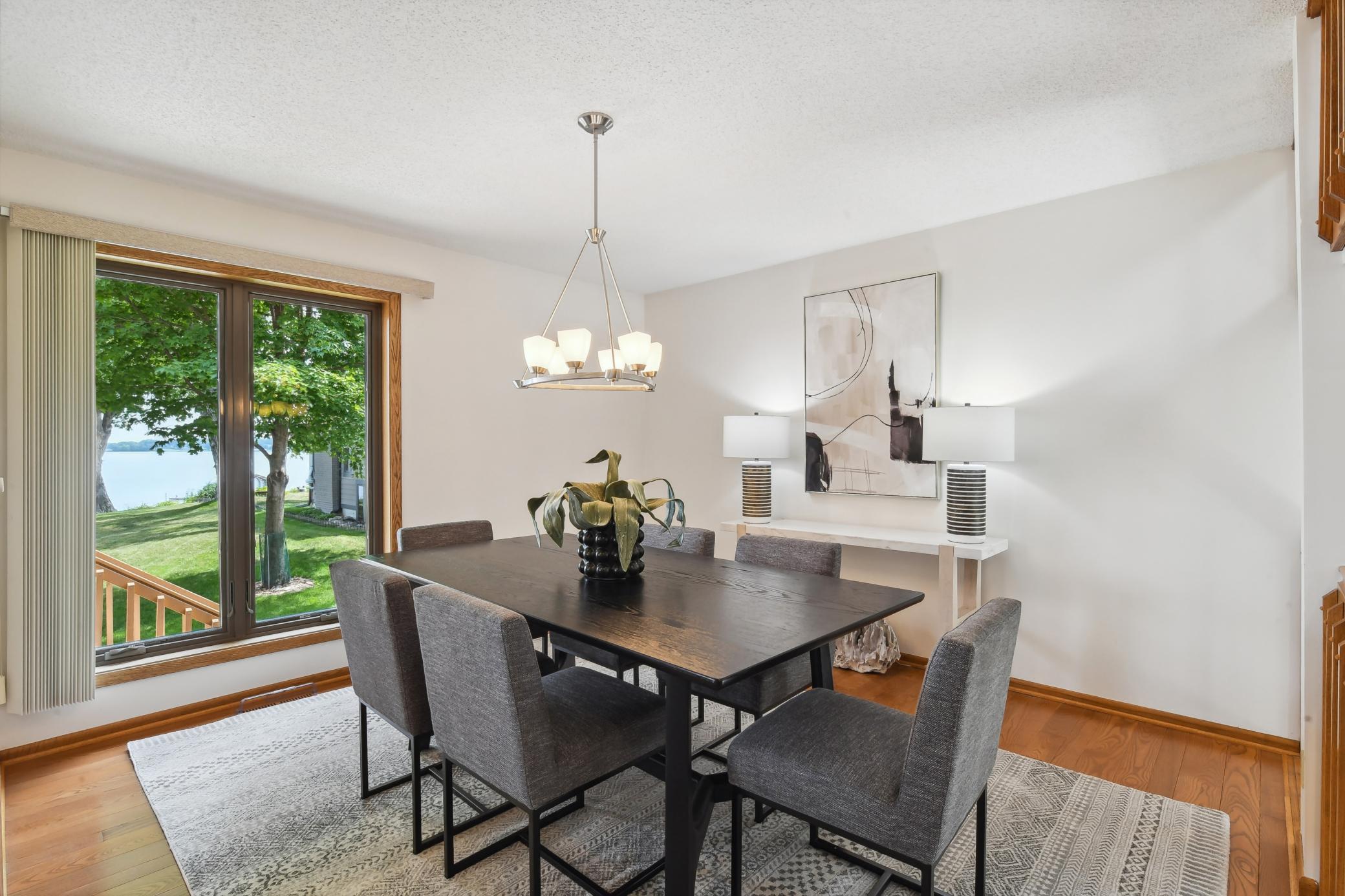 Formal Dining area also has lake views!