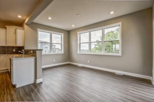 Morning room addition FLOODS this home with light! Photos of actual home for sale.