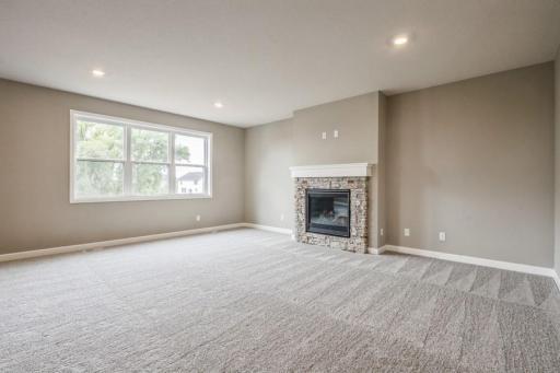 HUGE living room - photos of home for sale!!