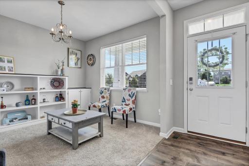 Entry sitting room or office