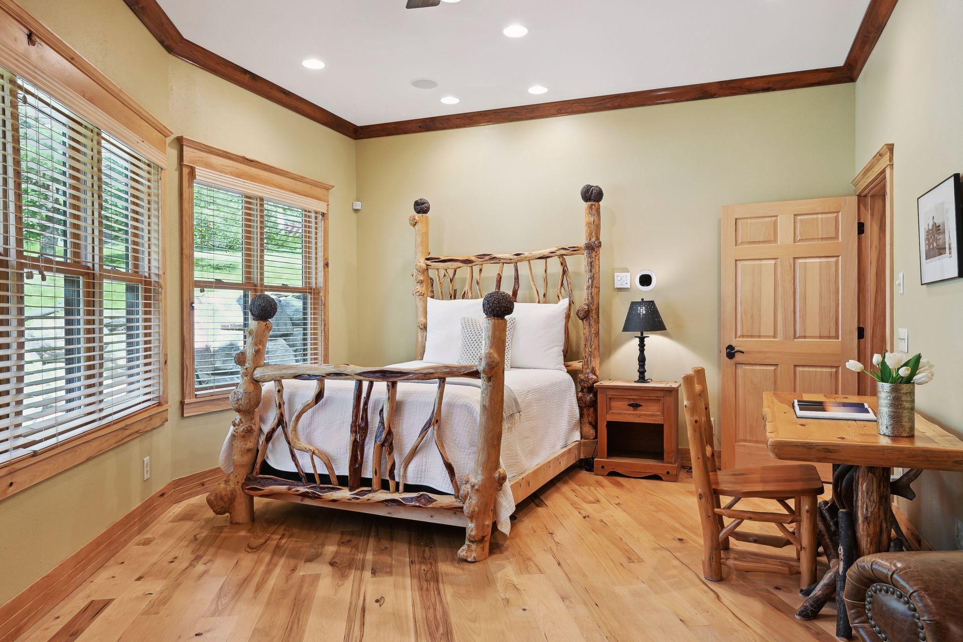 Guests can work from the lake if need be!