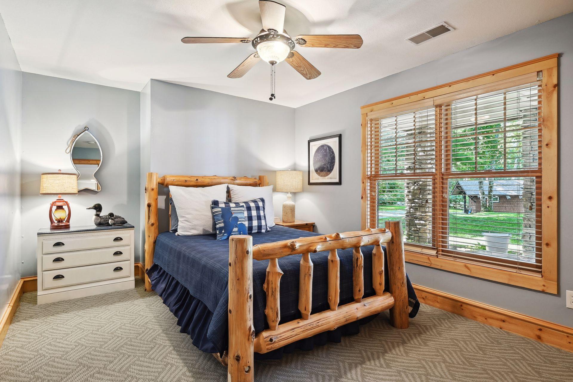 Bedroom 2 in the lower level