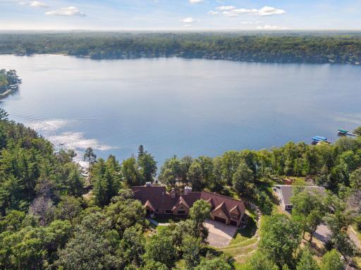 Premium 3 acres of private wooded lands and 223 feet of lakeshore