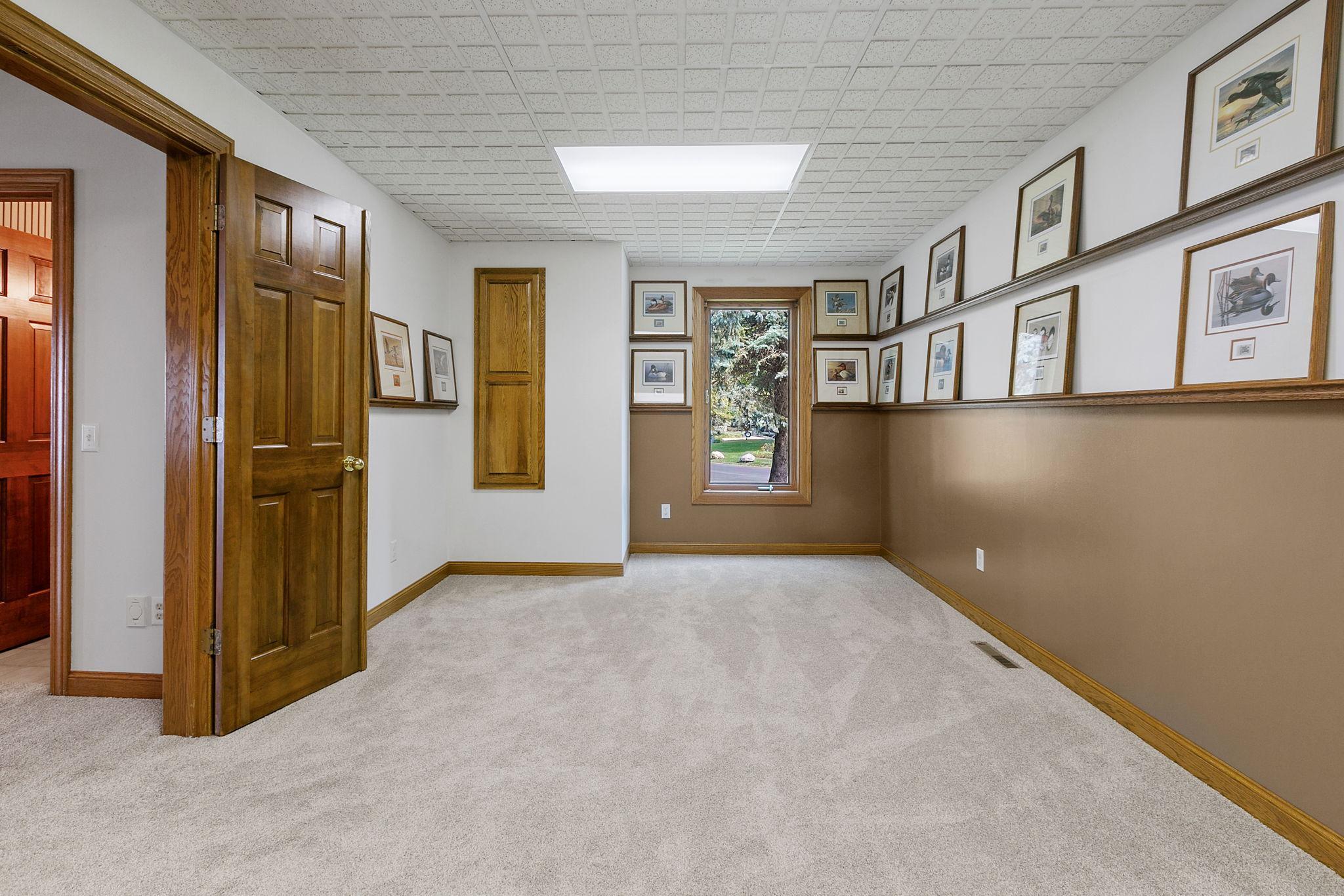 Generously sized Flex room that can be used for a Bedroom, Office or unlimited possibilities