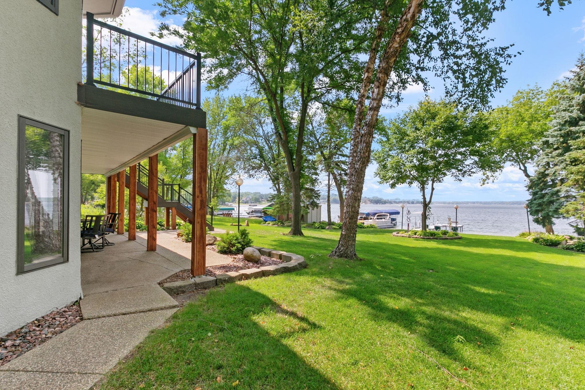 Mature trees throughout the property provide shade, privacy and beauty