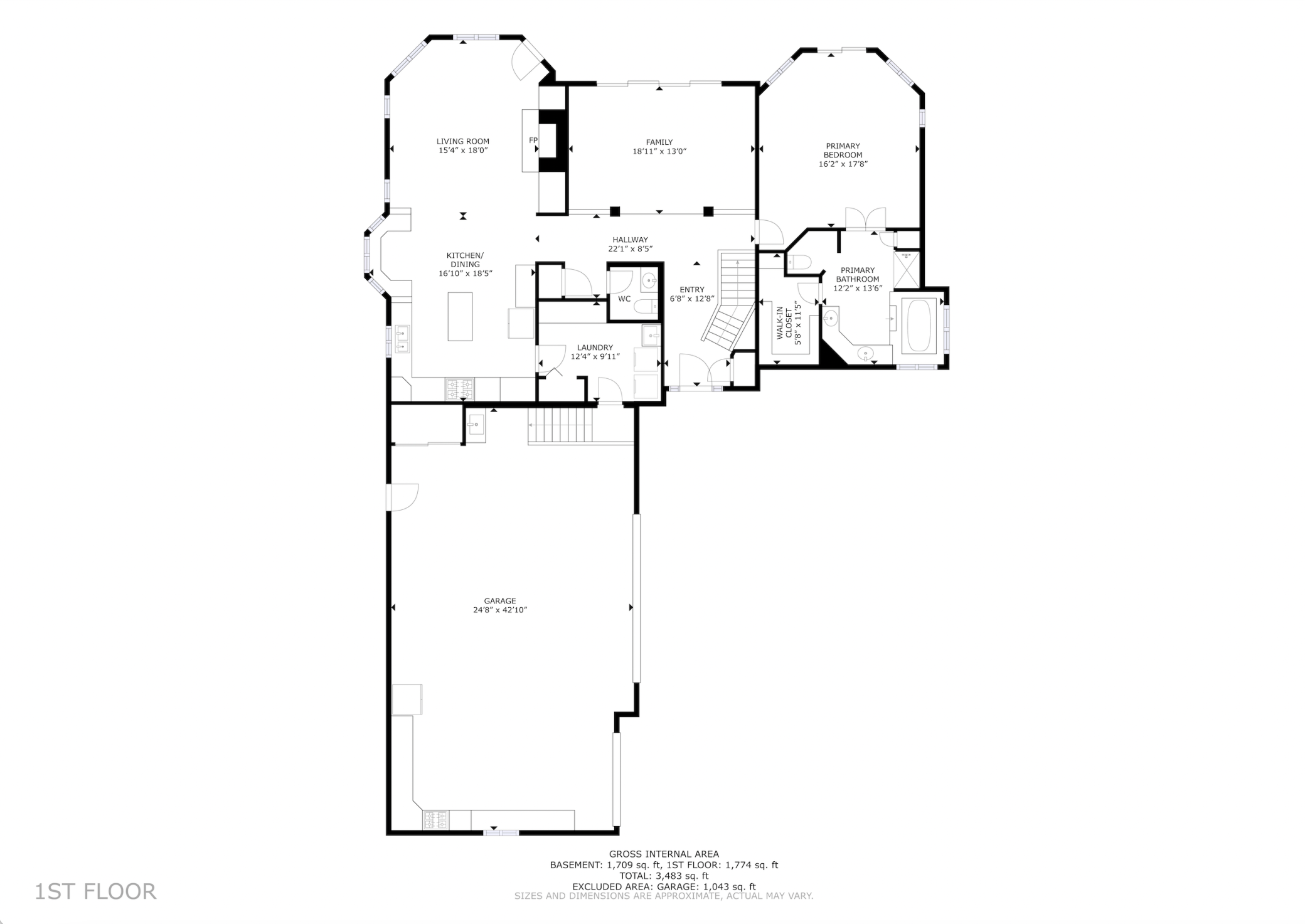 Main Level Floorplan