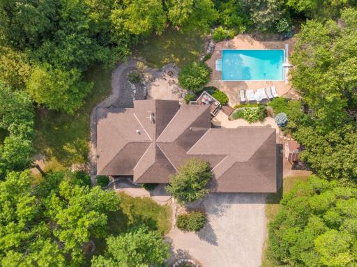Well manicured and high-end landscaping complements this home's footprint!